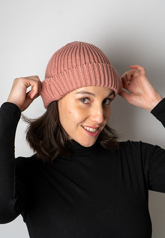 Gorro rosado