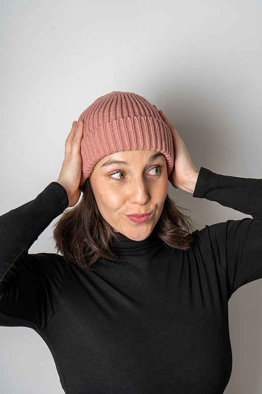 Gorro rosado
