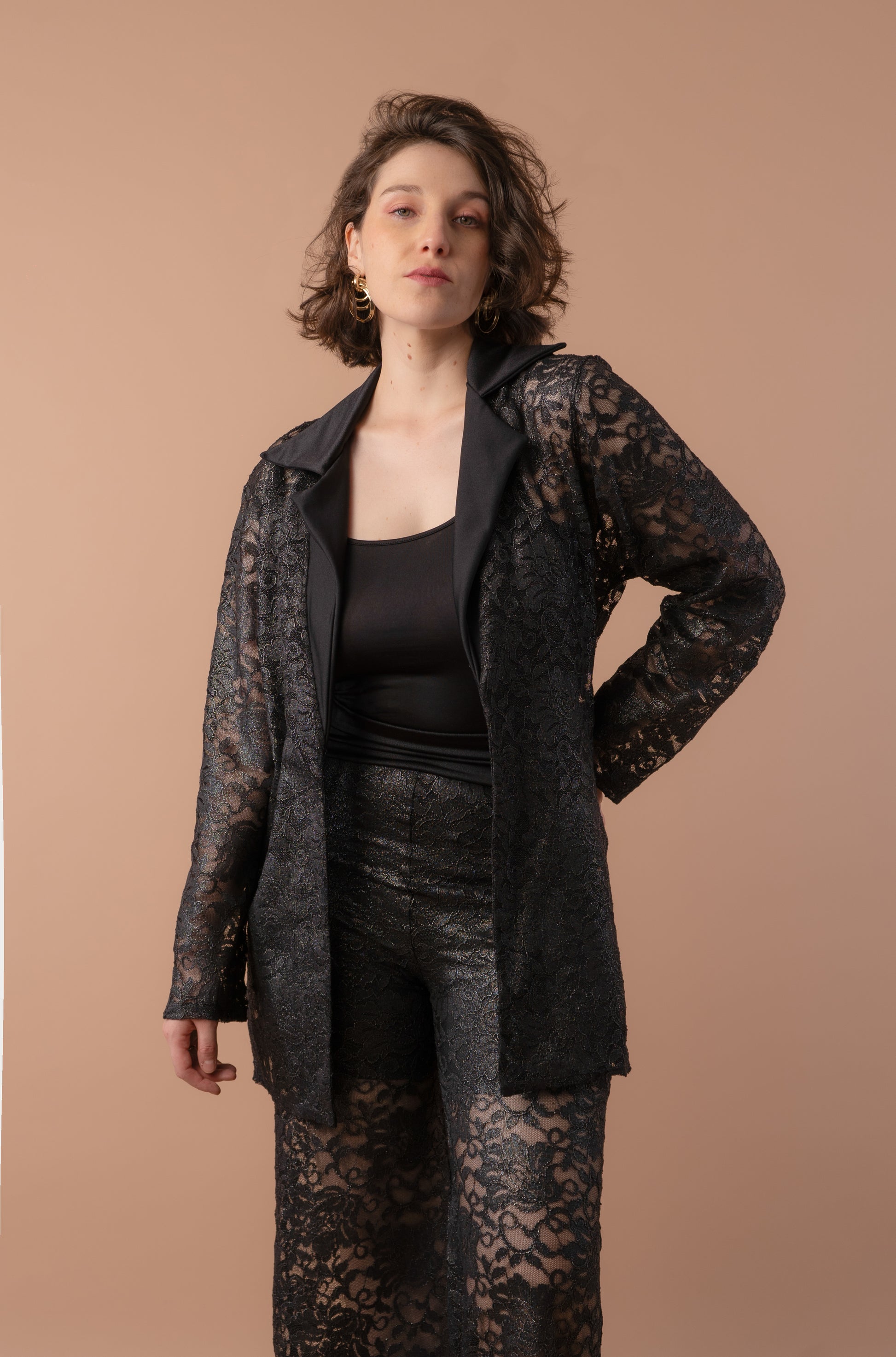 Blazer encaje