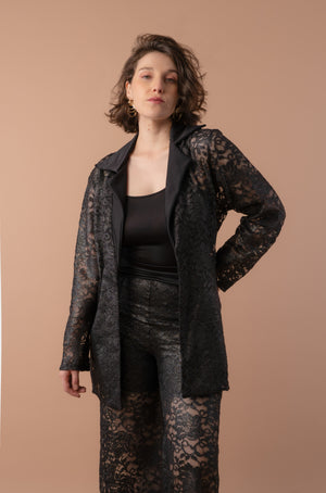 Blazer encaje